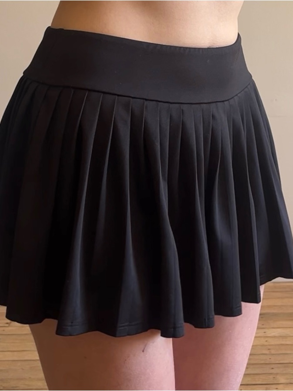Nordstrom bp Black Pleated Mini Skirt